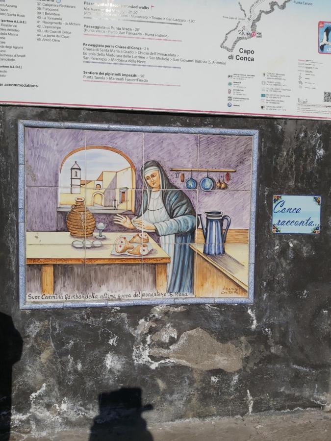 La Casina Del Pennolo, Casa Stani 60 Mq. Villa Conca dei Marini Kültér fotó